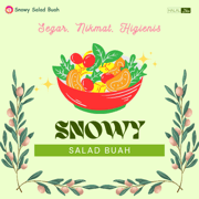 Snowy Salad Buah
