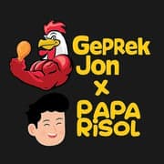 Geprek Jon x Papa Risol