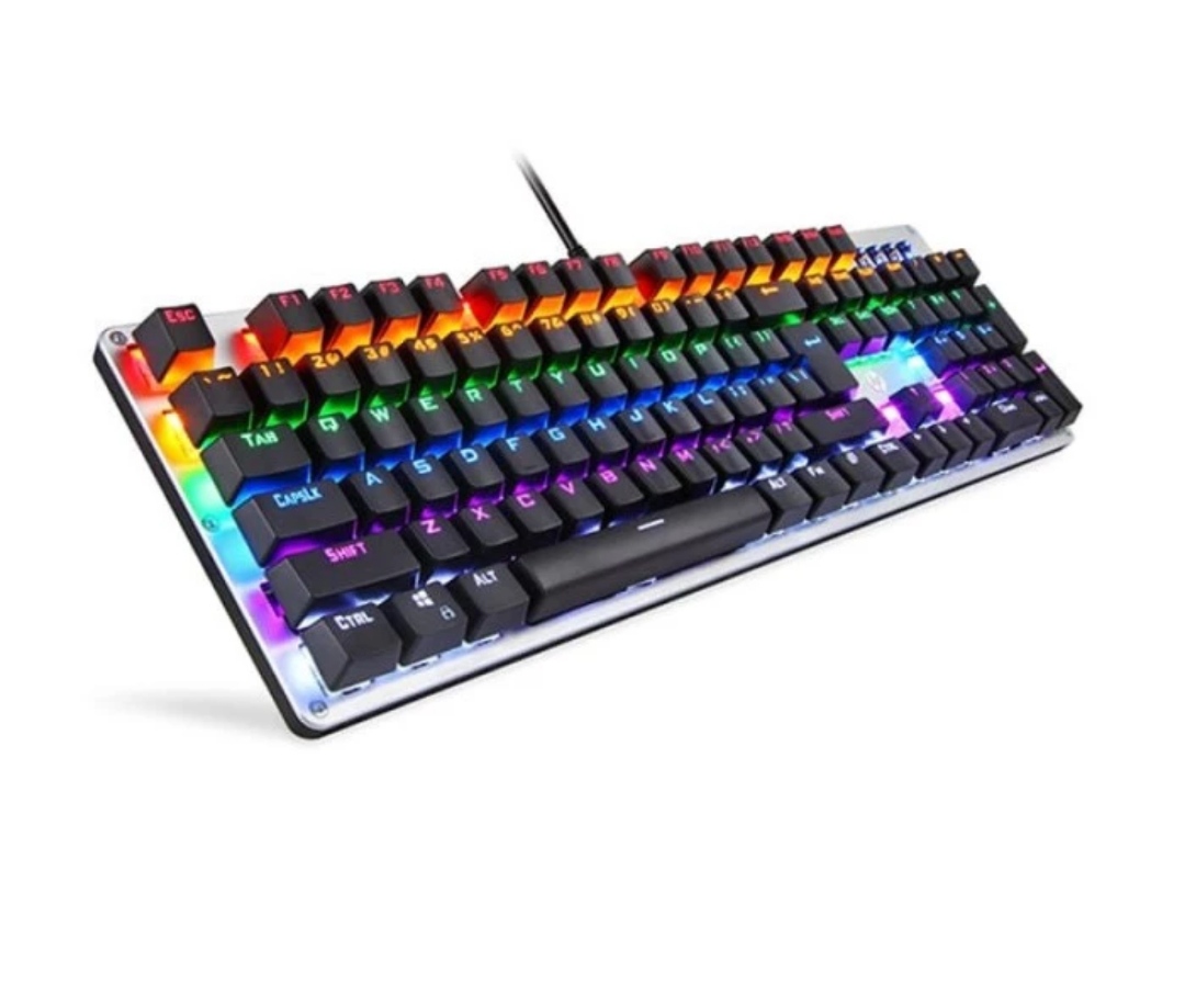 keyboard mechanical murah HP GK100 Rainbow Backlight